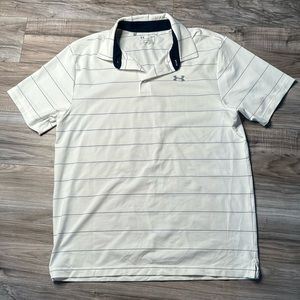 Under armour gold polo